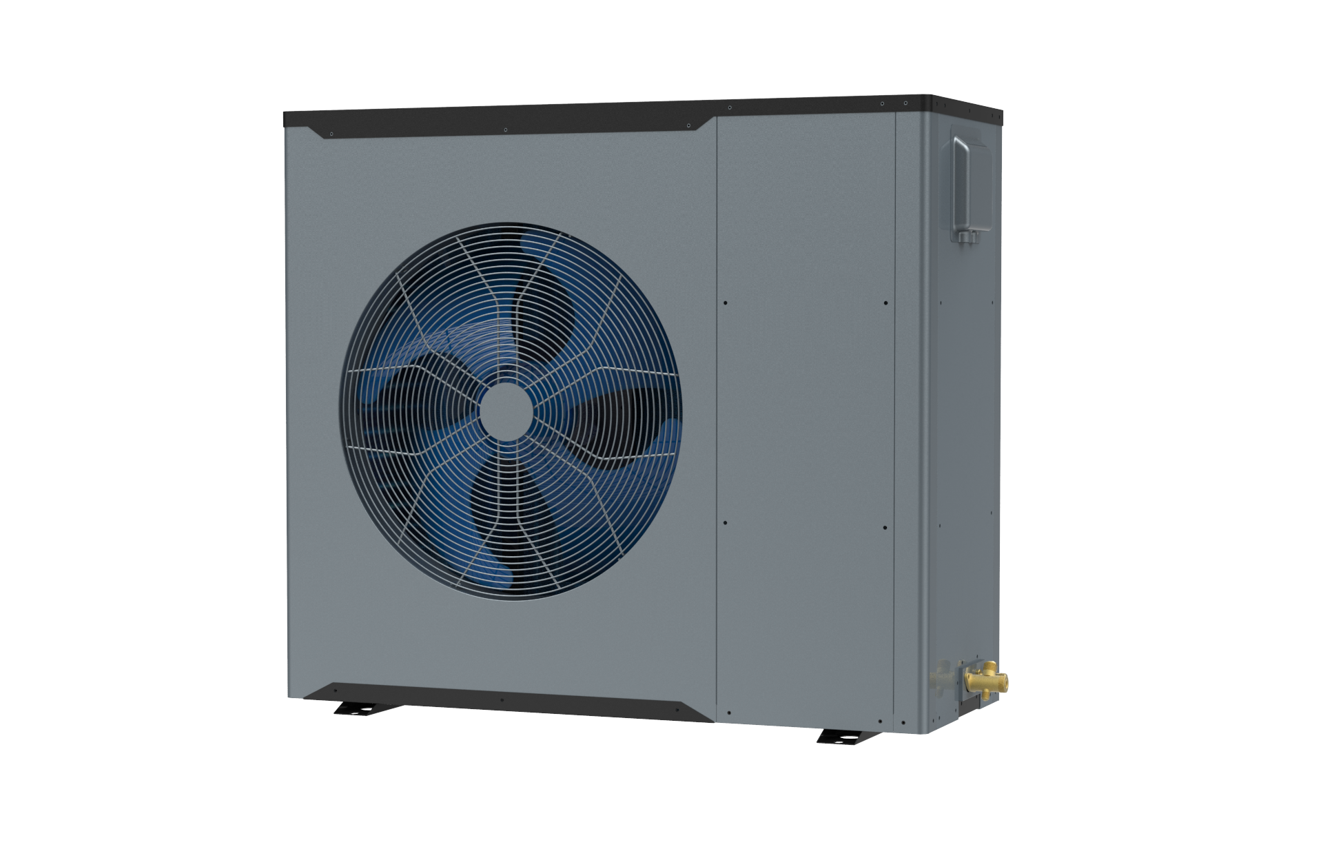R32 Hocheffiziente Residentail-Luftquellen-Wärmepumpe mit WLAN-Funktion